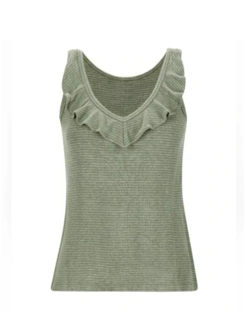 CAbi Wink Tank Green Size M EUC